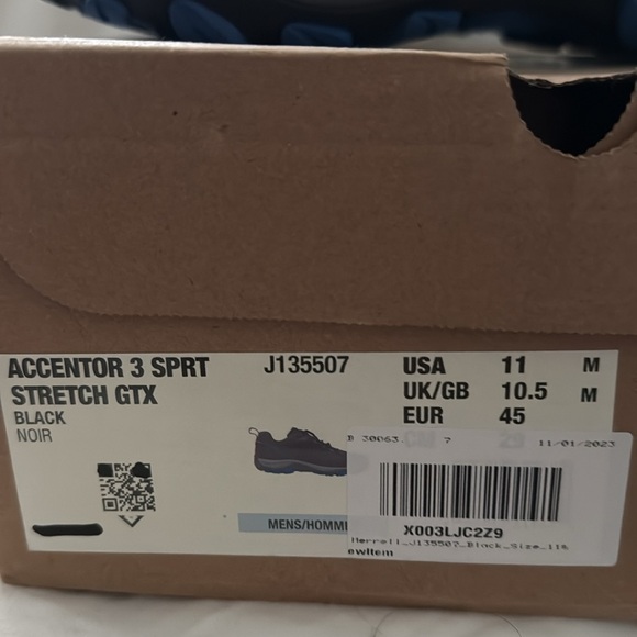 Merrell Accentor 3 Hiking shoe NIB - Picture 2 of 4